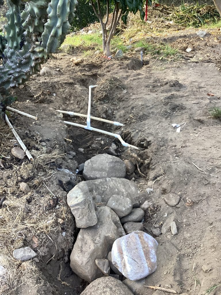 Gas Line Re-Route in Valley Center, job photo 6 of 8, taken on site by the technician