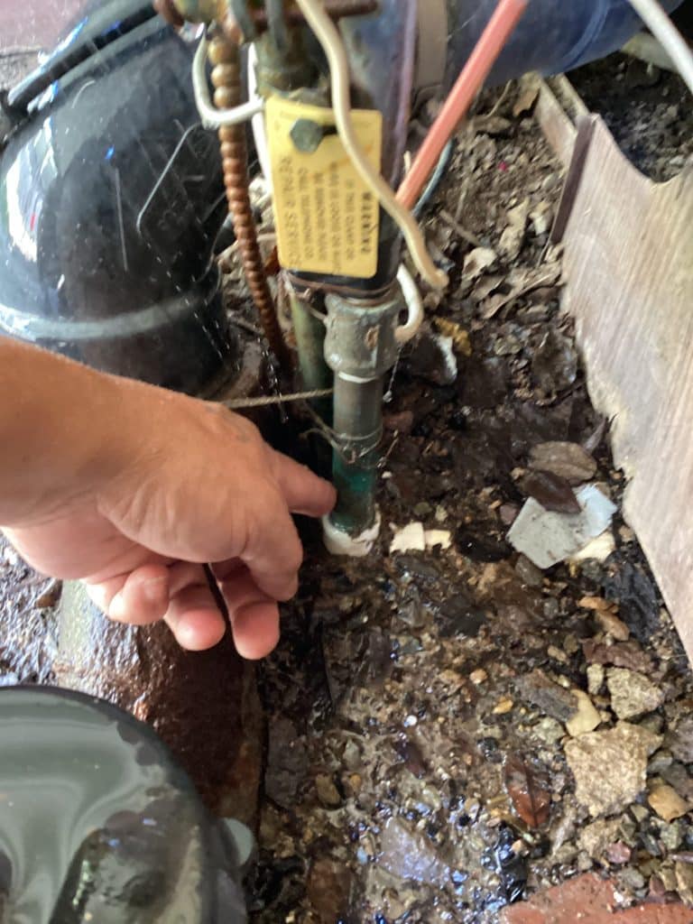 Leaking Pipe Repair in Escondido, job photo 4 of 5, taken on site by the technician